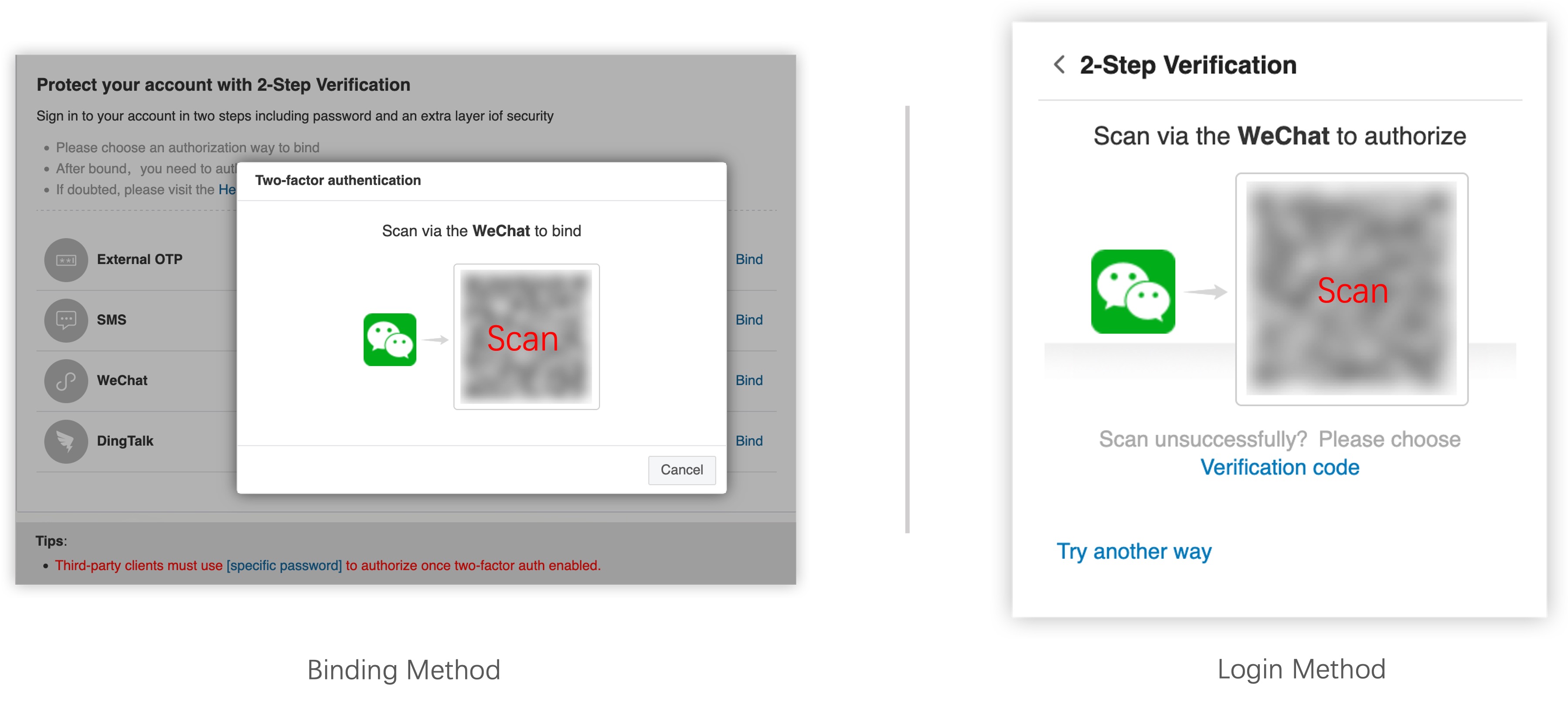 WeChat Binding